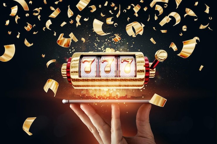 Dashboard permainan aplikasi Android koboi slot menampilkan pilihan meja dealer langsung dan slot otomatis